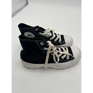 Converse Chuck Taylor Lugged Platform High Top Black Women's Size 8